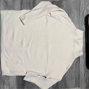 Elegant Cream Women's Sweater